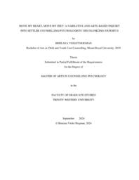 Move My Heart, Move My Feet: A Narrative and Arts-Based Inquiry into Settler Counselling Psychologists' Decolonizing Journeys